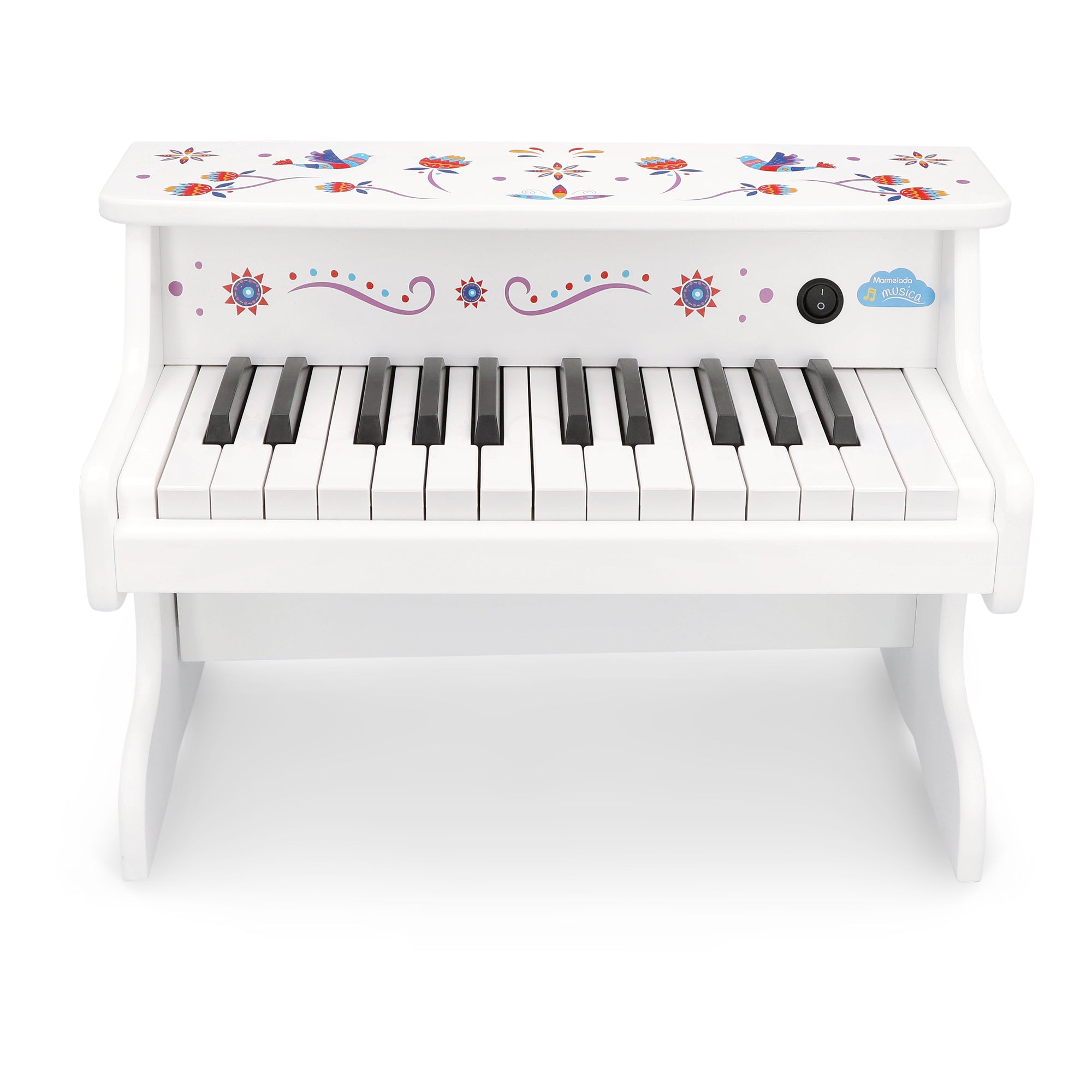 Children’s Happy Green Wooden Piano by Marmelada Music