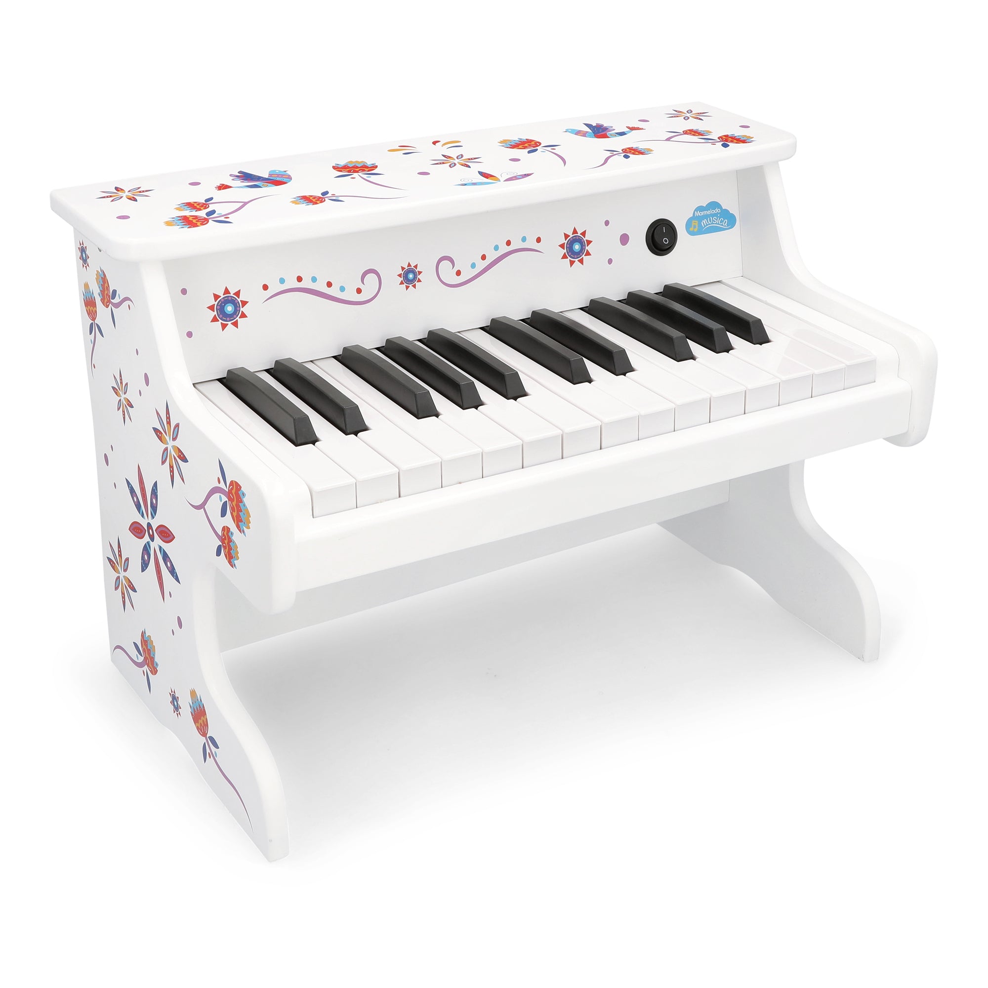 Children’s Happy Green Wooden Piano by Marmelada Music