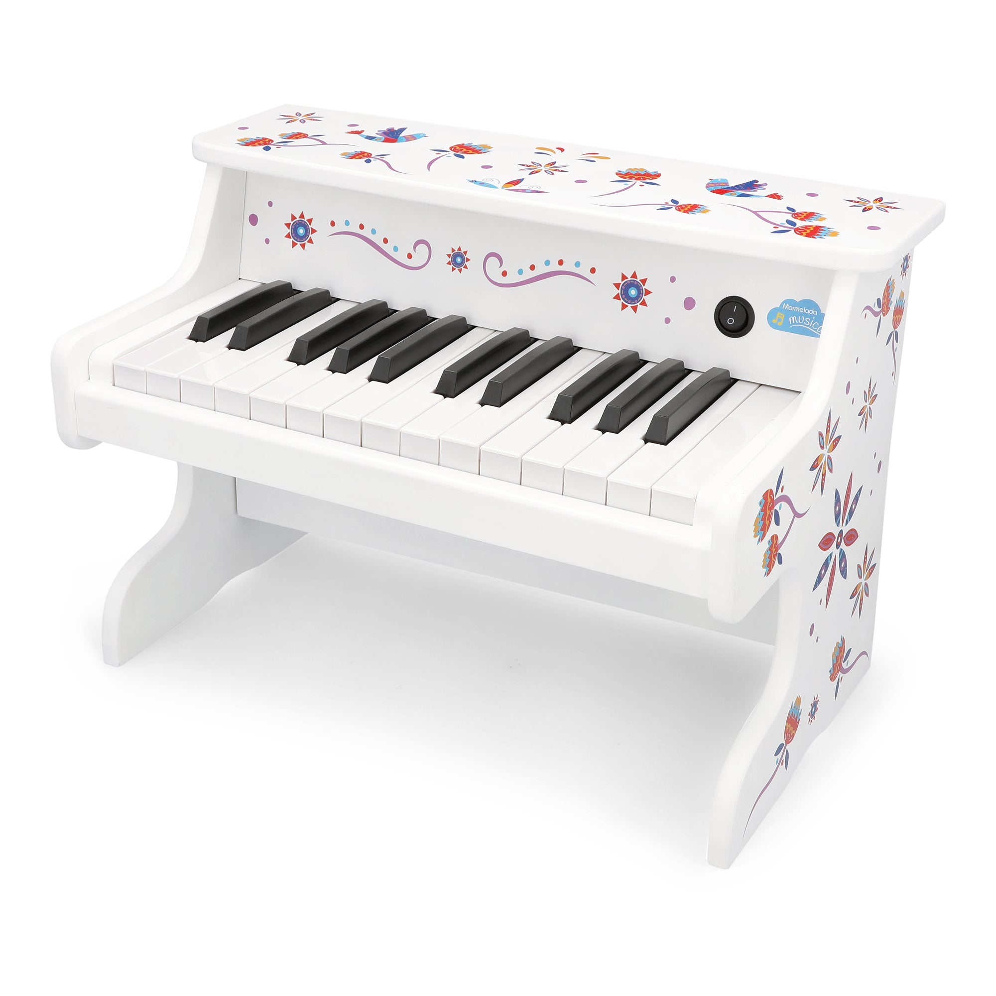 Children’s Happy Green Wooden Piano by Marmelada Music