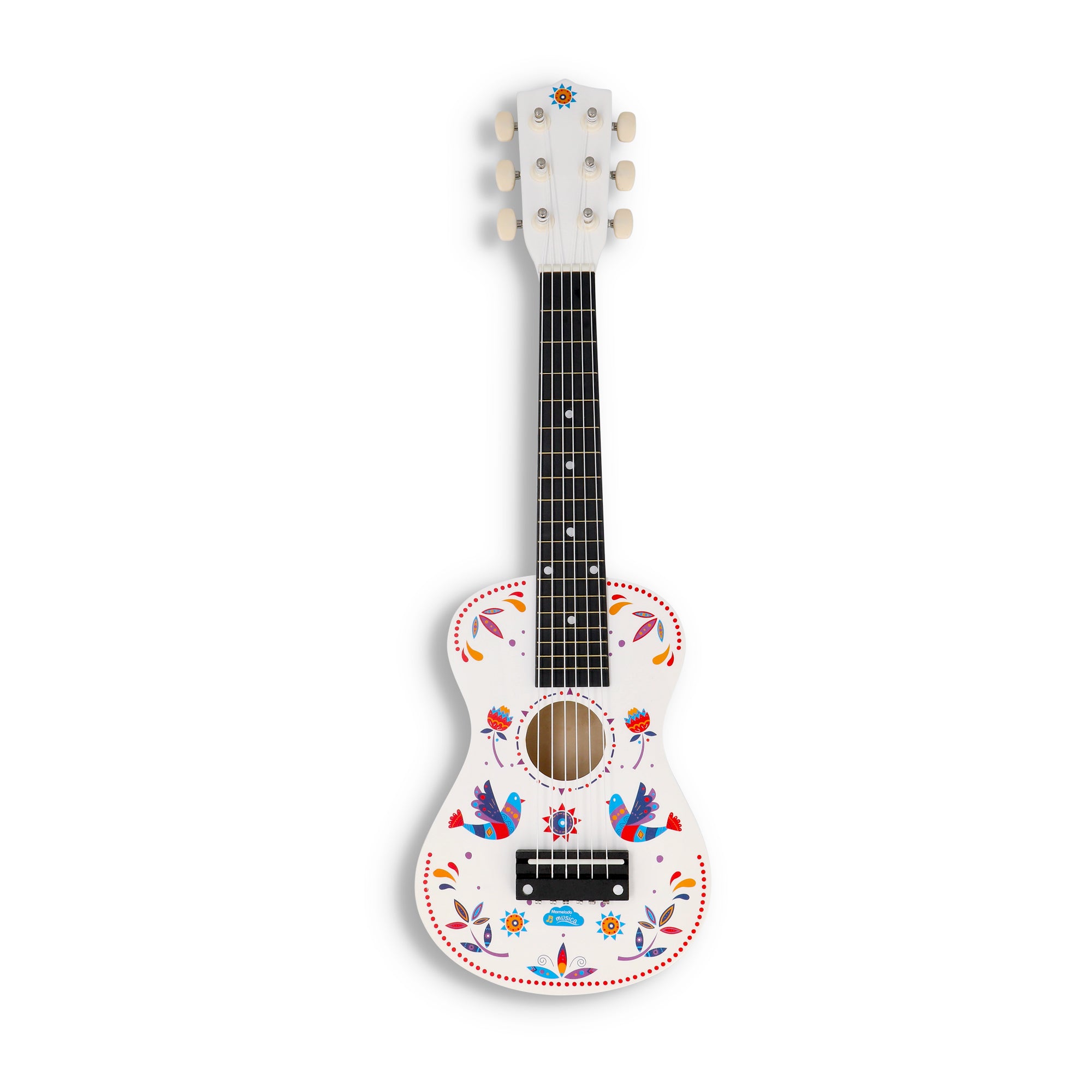 Children’s White Wooden Guitar by Marmelada Music